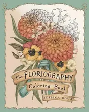 Omslag van Floriography Coloring Book