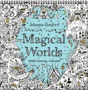 Omslag van Johanna Basford's 2026 Coloring Wall Calendar