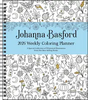 Omslag van Johanna Basford 12-Month 2026 Weekly Coloring Calendar