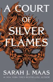 Omslag van A Court of Silver Flames