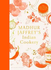 Omslag van Madhur Jaffrey's Indian Cookery