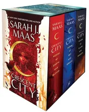 Omslag van Crescent City Hardcover Box Set Devour All Three Books in the SENSATIONAL Crescent City Series