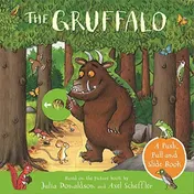 Omslag van The Gruffalo: a Push, Pull and Slide Book