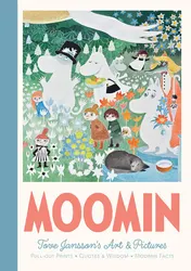 Omslag van Moomin Pull-Out Prints Tove Jansson's Art & Pictures