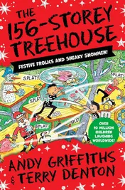 Omslag van The 156-Storey Treehouse Festive Frolics and Sneaky Snowmen!