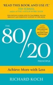 Omslag van The 80/20 Principle Achieve More with Less
