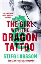Omslag van The Girl with the Dragon Tattoo