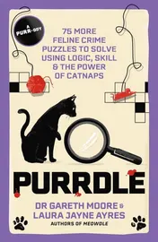 Omslag van Purrdle 75 More Feline Crime Puzzles to Solve Using Logic, Skill and the Power of Catnaps