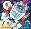 Omslag van Bunnies in a Rocket: Blast Off! a Brand-New, Laugh-Out-Loud Space Adventure in the Sunny Town Bunnies Series!
