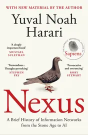 Omslag van Nexus A Brief History of Information Networks from the Stone Age to AI