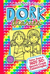 Omslag van Dork Diaries 12 Tales from a Not-So-Secret Crush Catastrophe