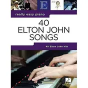 Omslag van 40 Elton John Songs Really Easy Piano Series