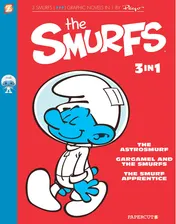 Omslag van The Smurfs 3-in-1 #3 The Smurf Apprentice, The Astrosmurf, and The Smurfnapper