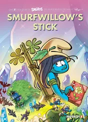 Omslag van The Smurfs Village Vol. 5 Smurfwillow's Stick