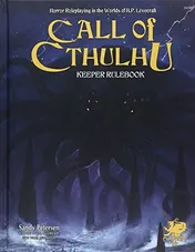 Omslag van Call of Cthulhu Keeper Rulebook