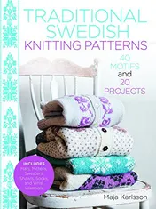 Omslag van Traditional Swedish Knitting Patterns 40 Motifs and 20 Projects