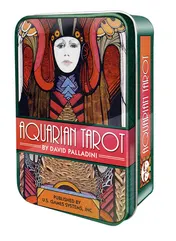 Omslag van Aquarian Tarot in a Tin