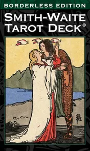 Omslag van Smith-Waite Tarot Deck Borderless