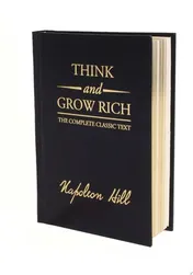 Omslag van Think and Grow Rich Deluxe Edition The Complete Classic Text