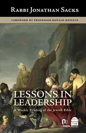 Omslag van Lessons in Leadership A Weekly Reading of the Jewish Bible