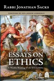 Omslag van Essays on Ethics A Weekly Reading of the Jewish Bible