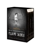 Omslag van Miss Peregrine's Peculiar Children Boxed Set 3 Novels by Ransom Riggs