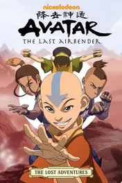 Omslag van Avatar: The Last Airbender - The Lost Adventures