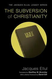 Omslag van The Subversion of Christianity
