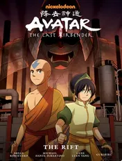 Omslag van Avatar: The Last Airbender - The Rift Library Edition