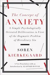 Omslag van The Concept of Anxiety