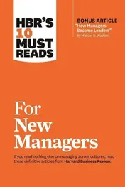 Omslag van HBR's 10 Must Reads for New Managers