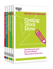 Omslag van The HBR Essential 20-Minute Manager Collection (5 Books) (HBR 20-Minute Manager Series)