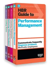 Omslag van HBR Guides to Performance Management Collection (4 Books) (HBR Guide Series)