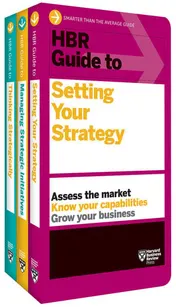 Omslag van HBR Guides to Building Your Strategic Skills Collection (3 Books)