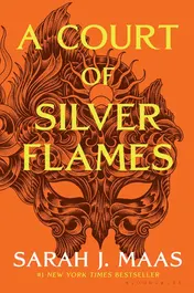Omslag van A Court of Silver Flames
