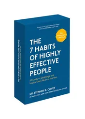 Omslag van 7 HABITS OF HIGHLY EFFECTIVE PEOPLE Card Deck the Official 7 Habits Card Deck