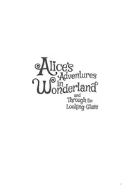 Omslag van Alice's Adventures in Wonderland and Through the Looking-Glass (Keepsake Edition)