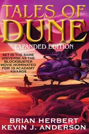 Omslag van Tales of Dune