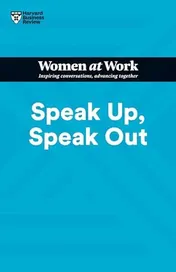 Omslag van Speak Up, Speak Out (HBR Women at Work Series)