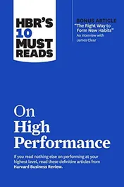 Omslag van HBR's 10 Must Reads on High Performance