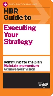 Omslag van HBR Guide to Executing Your Strategy