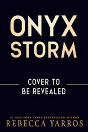 Omslag van Onyx Storm (Standard Edition)