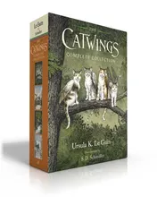 Omslag van The Catwings Complete Collection (Boxed Set) Catwings; Catwings Return; Wonderful Alexander and the Catwings; Jane on Her Own