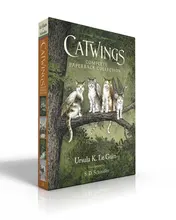 Omslag van The Catwings Complete Paperback Collection (Boxed Set) Catwings; Catwings Return; Wonderful Alexander and the Catwings; Jane on Her Own