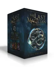 Omslag van The Last Magician Quartet (Boxed Set) The Last Magician; The Devil's Thief; The Serpent's Curse; The Shattered City