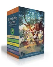 Omslag van A Baxter Family Children Complete Paperback Collection (Boxed Set) Best Family Ever; Finding Home; Never Grow Up; Adventure Awaits; Being Baxters