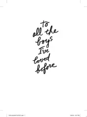 Omslag van To All the Boys I've Loved Before Special Keepsake Edition
