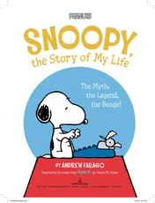 Omslag van Snoopy, the Story of My Life The Myth, the Legend, the Beagle!