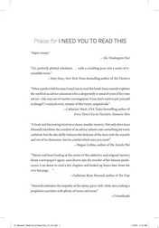 Omslag van I Need You to Read This A Novel