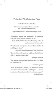 Omslag van The Katharina Code